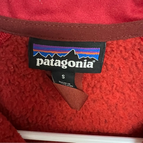 Patagonia Women's Better Sweater 1/4 Zip Fleece Long Sleeve Burnished Red Small - Picture 6 of 13